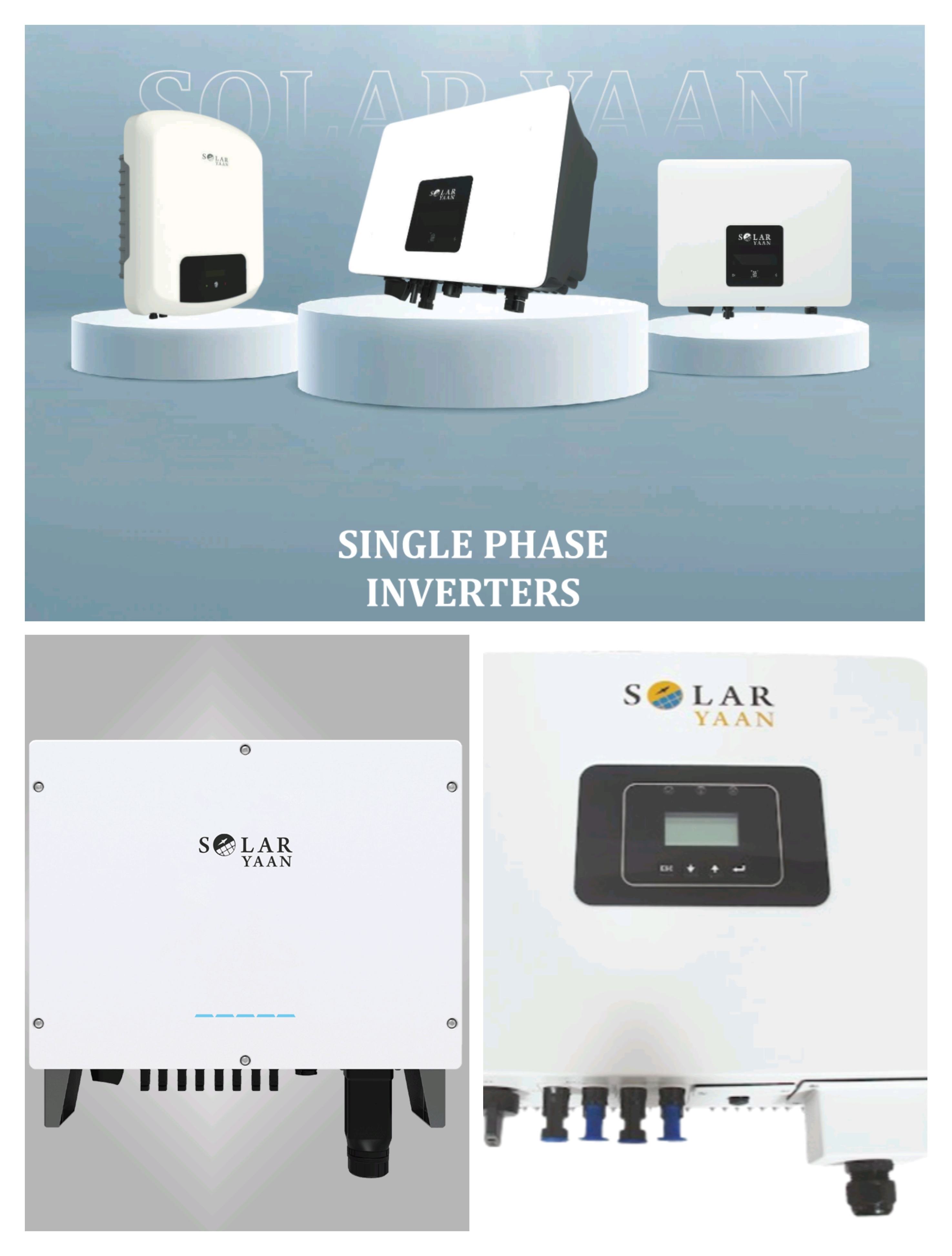 Solar Inverter (GTI/ON Grid, OFF Grid, Hybrid Grid Tied)