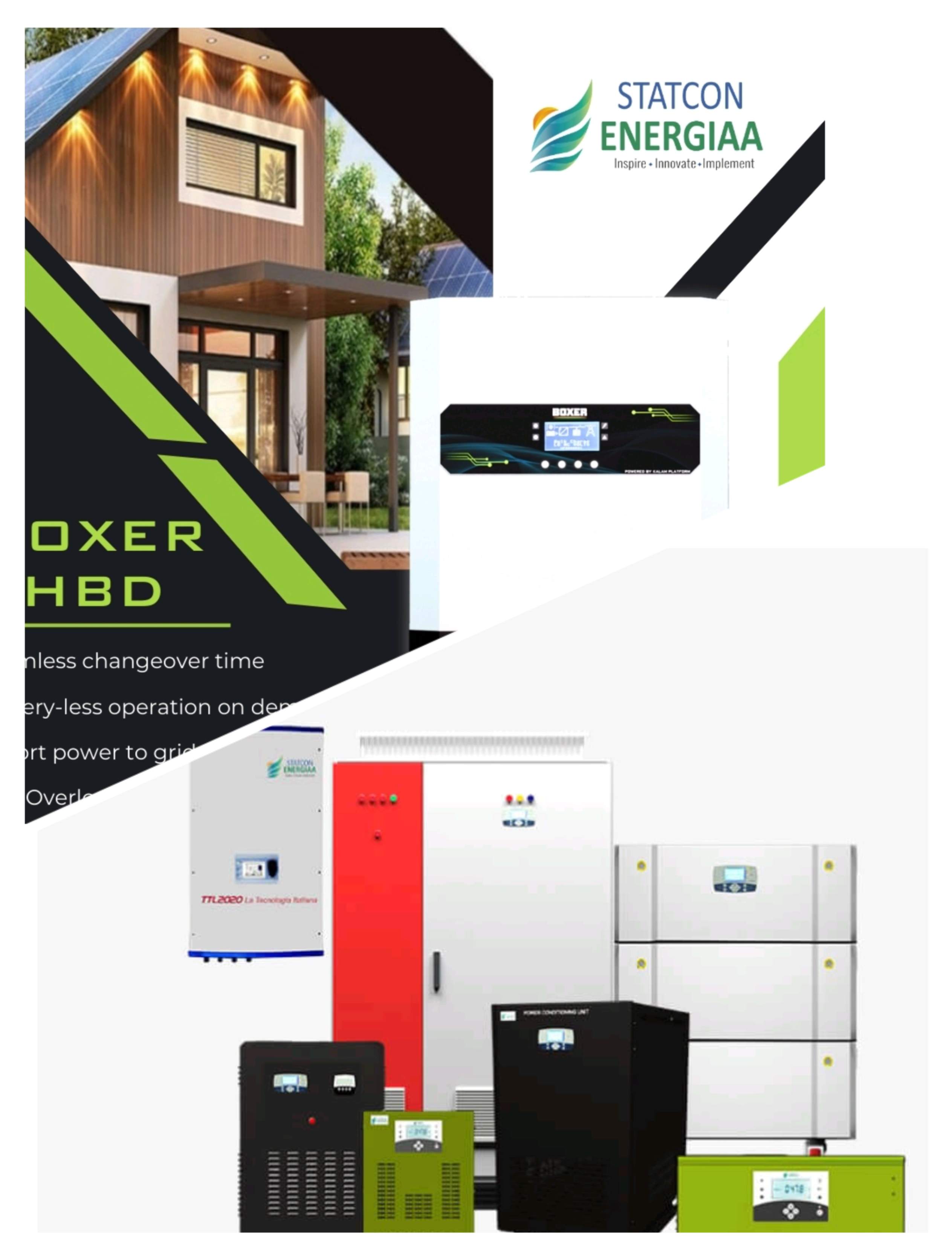 Solar Inverter (GTI/ON Grid, OFF Grid, Hybrid Grid Tied)