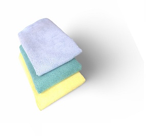 Micro Fiber Cloth - (3 Piece Pack) 250 GSM, 40/40
