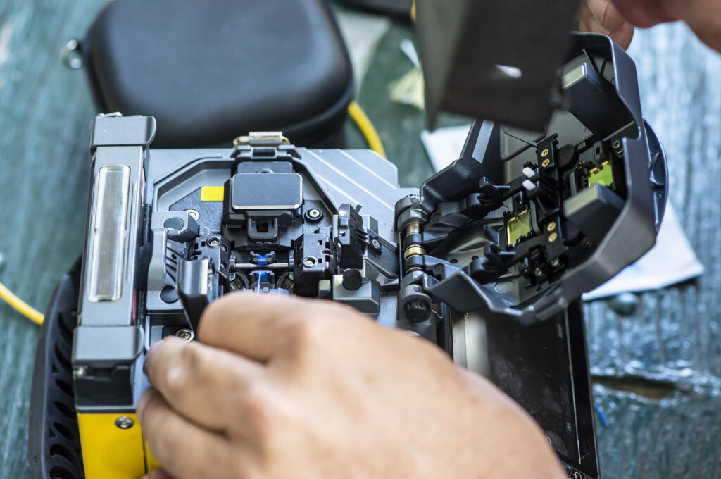 Fiber Optic Splicing and testing