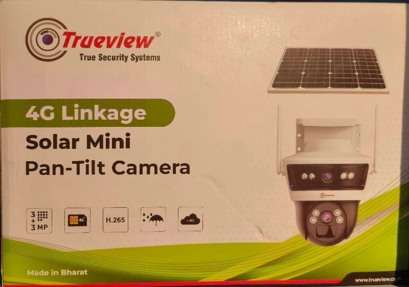 solar camera 360 roted